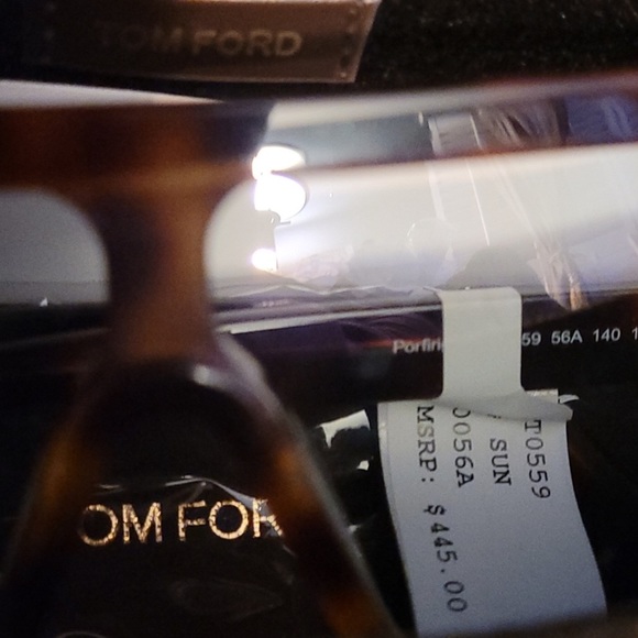 Tom Ford Men's FT0559-56A Porfirio 00mm Havana Sunglasses - Picture 8 of 10